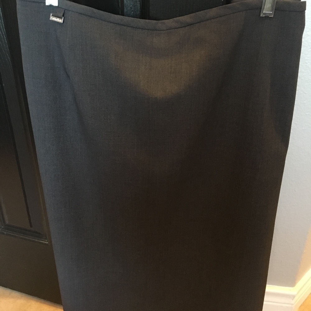Calvin Klein Charcoal Skirt
